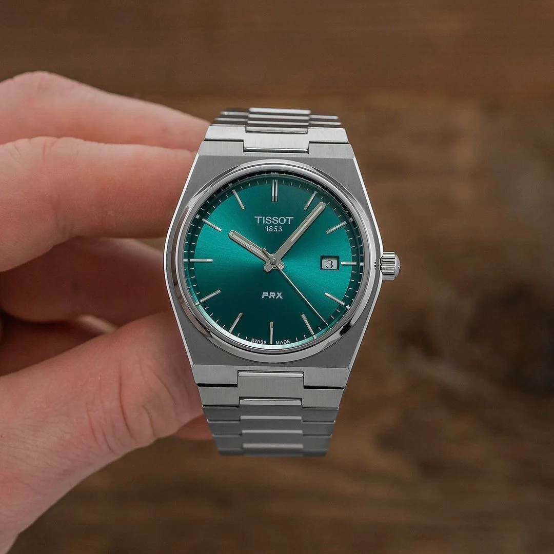Tissot PRX Stainless Steel – Swiss Green Elegance